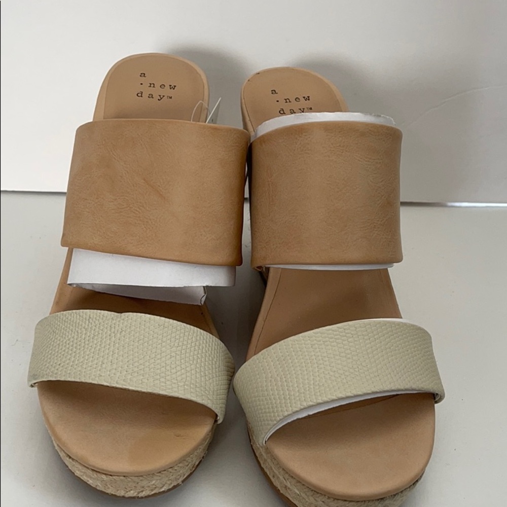 Espadrille Slip Sandals Size 10 - Picture 4 of 7